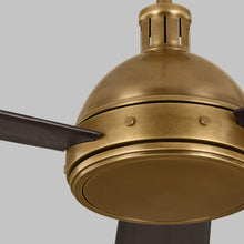 Load image into Gallery viewer, Hicks LED Ceiling Fan in Details.
