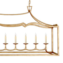 Load image into Gallery viewer, Fancy Darlana Linear Pendant Light in Detail.
