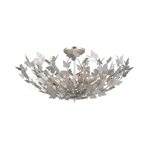 Farfalle LED Semi Flus Mount Ceiling Light.