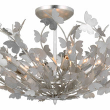 Load image into Gallery viewer, Farfalle LED Semi Flus Mount Ceiling Light in Detail.

