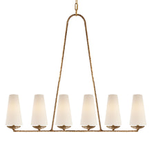 Load image into Gallery viewer, Fontaine Linear Chandelier in Detail.
