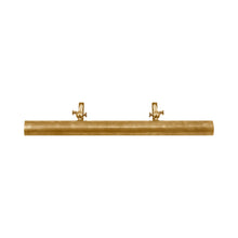Load image into Gallery viewer, Frame Makers Picture Light in Hand-Rubbed Antique Brass (24-Inch).
