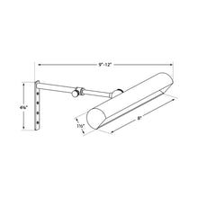 Load image into Gallery viewer, Frame Makers Picture Light - line drawing.
