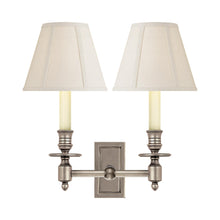 Load image into Gallery viewer, French Double Library Wall Light.
