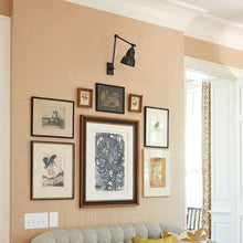 Load image into Gallery viewer, French Library Double Arm LED Wall Light in living room.
