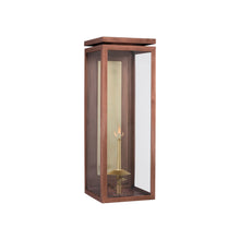 Load image into Gallery viewer, Fresno 3/4 Outdoor Gas Wall Light in Soft Copper (Large).
