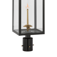 Load image into Gallery viewer, Fresno Outdoor Gas Post Light in Detail.
