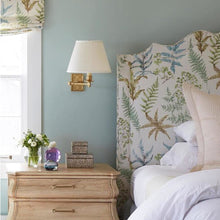 Load image into Gallery viewer, Gene Swing Arm Wall Light in bedroom.
