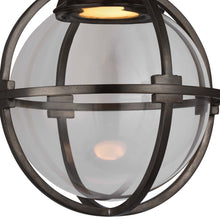 Load image into Gallery viewer, Gracie Globe LED Flush Mount Ceiling Light in Detail.
