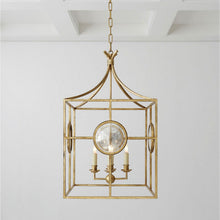 Load image into Gallery viewer, Gramercy Pendant Light in living room.
