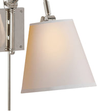 Load image into Gallery viewer, Graves Pivoting Wall Light in Detail.
