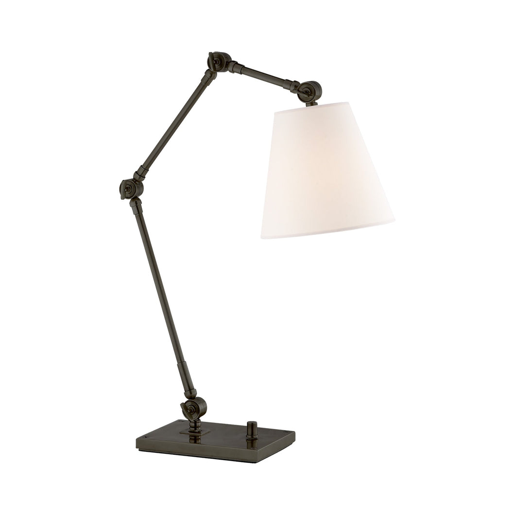 Graves Task Lamp in Bronze.
