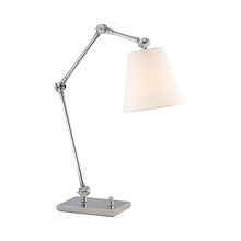 Load image into Gallery viewer, Graves Task Lamp in Polished Nickel.

