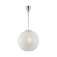 Load image into Gallery viewer, Hailey Pendant Light in Polished Nickel.
