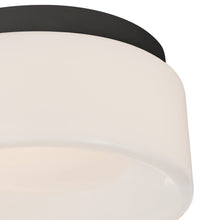 Load image into Gallery viewer, Halo Solitaire LED Flush Mount Ceiling Light in Detail.
