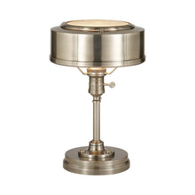 Load image into Gallery viewer, Henley Task Lamp in Antique Nickel.

