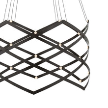 Load image into Gallery viewer, Interlace LED Chandelier in Detail.
