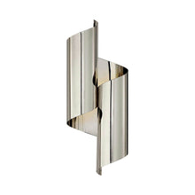 Load image into Gallery viewer, Iva Wall Light in Polished Nickel (Medium).
