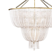 Load image into Gallery viewer, Jacqueline Two-Tier Chandelier in Detail.
