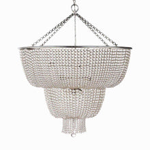 Load image into Gallery viewer, Jacqueline Two-Tier Chandelier in Detail.
