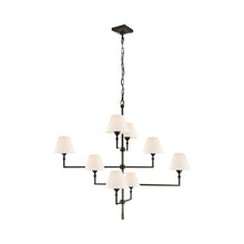 Load image into Gallery viewer, Jane Chandelier in Gun Metal.
