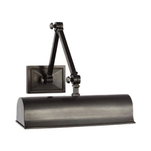 Load image into Gallery viewer, Jane Double LED Library Light in Gun Metal (Small).
