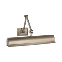 Load image into Gallery viewer, Jane Double LED Library Light in Antique Nickel (Medium).
