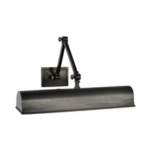 Load image into Gallery viewer, Jane Double LED Library Light in Gun Metal (Medium).
