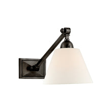 Load image into Gallery viewer, Jane Library Wall Light in Gun Metal (Small).
