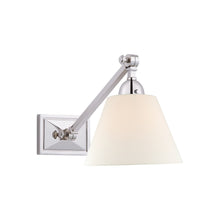 Load image into Gallery viewer, Jane Library Wall Light in Polished Nickel (Small).
