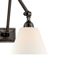 Load image into Gallery viewer, Jane Library Wall Light in Detail.
