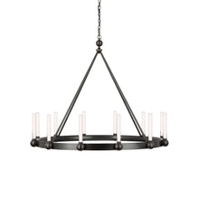 Load image into Gallery viewer, Jeffery LED Ring Chandelier in Detail.
