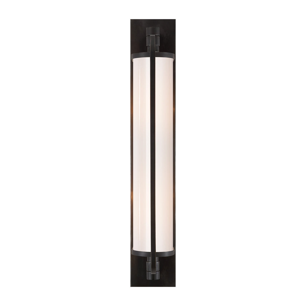 Keeley Pivoting Wall Light in Bronze (20.75-Inch).