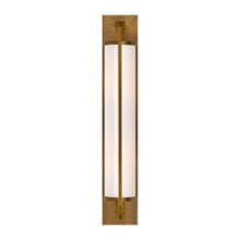 Load image into Gallery viewer, Keeley Pivoting Wall Light in Hand-Rubbed Antique Brass (20.75-Inch).

