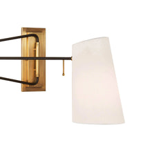 Load image into Gallery viewer, Keil Swing Arm Wall Light in Detail.
