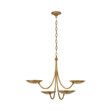 Load image into Gallery viewer, Keira LED Chandelier in Bronze/Hand-Rubbed Antique Brass (Medium).
