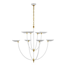 Load image into Gallery viewer, Keira LED Chandelier in Polished Nickel (X-Large).
