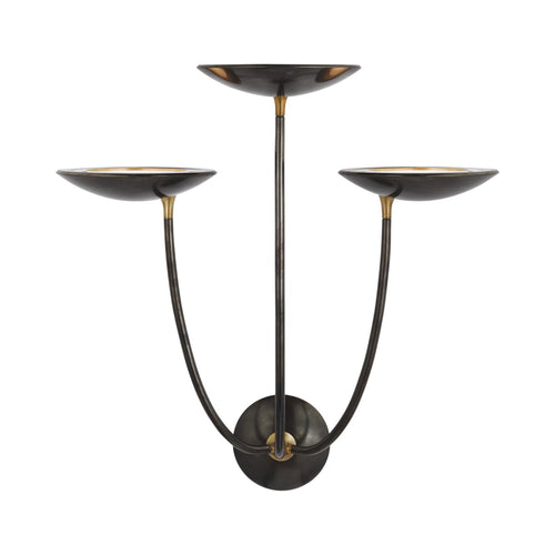 Keira LED Triple Wall Light.