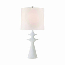 Load image into Gallery viewer, Lakmos Table Lamp in Plaster White (Large).
