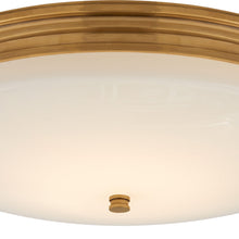 Load image into Gallery viewer, Launceton Round LED Flush Mount Ceiling Light in Detail.
