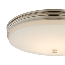 Load image into Gallery viewer, Launceton Round LED Flush Mount Ceiling Light in Detail.

