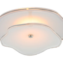 Load image into Gallery viewer, Leighton Layered LED Flush Mount Ceiling Light in Detail.
