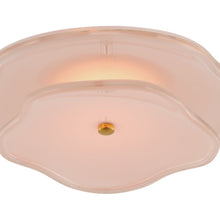 Load image into Gallery viewer, Leighton Layered LED Flush Mount Ceiling Light in Detail.
