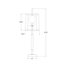 Load image into Gallery viewer, Lexington Table Lamp - line drawing.
