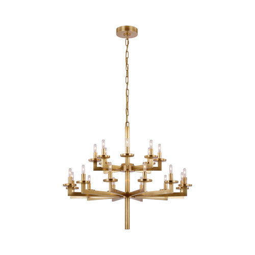 Liaison Double Tier Chandelier.