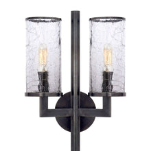 Load image into Gallery viewer, Liaison Double Wall Light in Detail.
