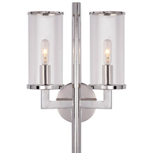 Load image into Gallery viewer, Liaison Double Wall Light in Detail.
