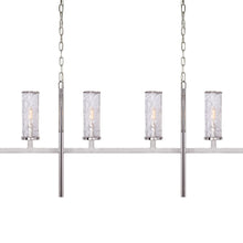 Load image into Gallery viewer, Liaison Linear Pendant Light in Detail.
