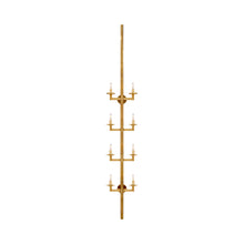 Load image into Gallery viewer, Liaison Statement Wall Light in Antique-Burnished Brass/No Option.
