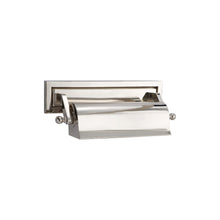 Load image into Gallery viewer, Library Picture Light in Polished Nickel (10.75-Inch).
